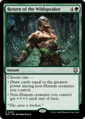 Return of the Wildspeaker