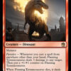 Flaming Tyrannosaurus