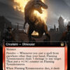 Flaming Tyrannosaurus