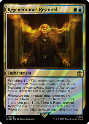 Regenerations Restored
