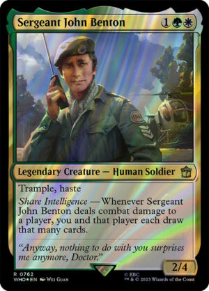 Sergeant John Benton