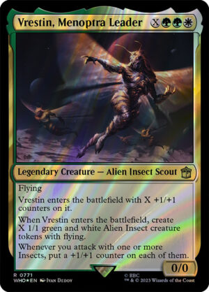 Vrestin, Menoptra Leader