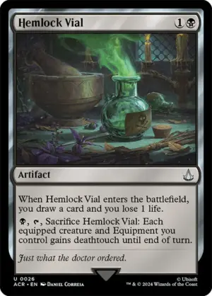 Hemlock Vial