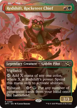 Redshift, Rocketeer Chief