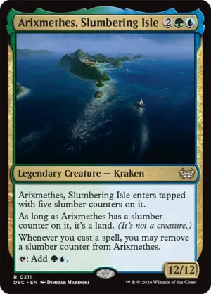 Arixmethes, Slumbering Isle