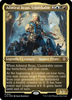 Admiral Brass, Unsinkable