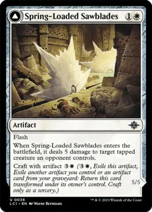 Spring-Loaded Sawblades