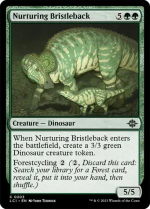 Nurturing Bristleback