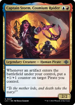 Captain Storm, Cosmium Raider