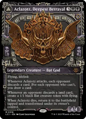 Aclazotz, Deepest Betrayal