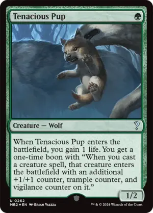 Tenacious Pup