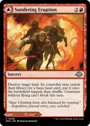 Sundering Eruption // Volcanic Fissure