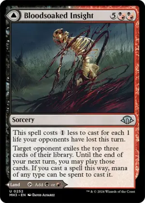 Bloodsoaked Insight // Sanguine Morass