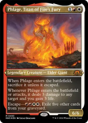 Phlage, Titan of Fire's Fury