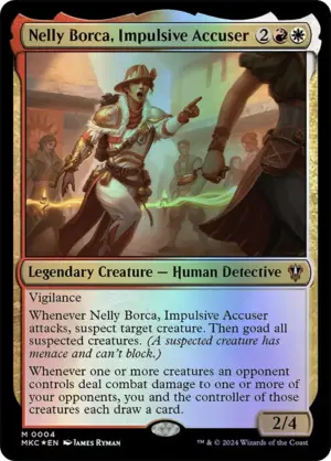 Nelly Borca, Impulsive Accuser