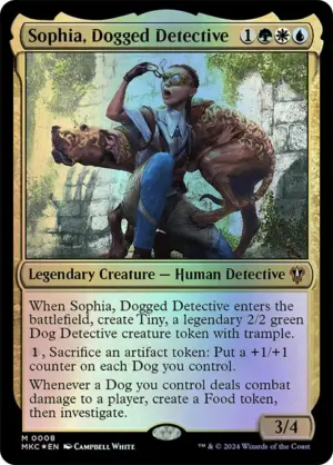Sophia, Dogged Detective
