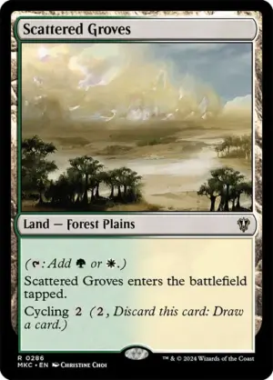 Scattered Groves
