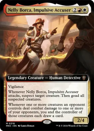 Nelly Borca, Impulsive Accuser