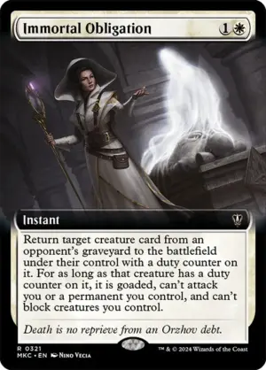 Immortal Obligation