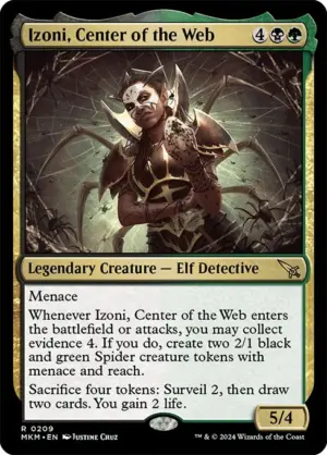 Izoni, Center of the Web
