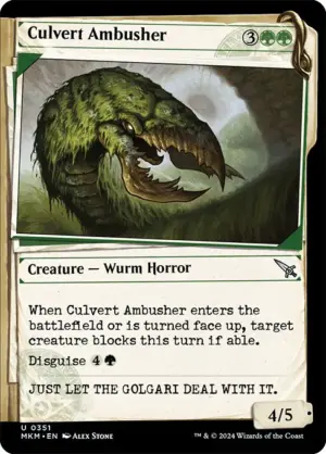 Culvert Ambusher