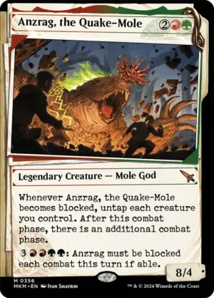 Anzrag, the Quake-Mole