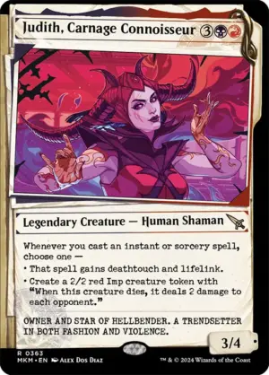 Judith, Carnage Connoisseur