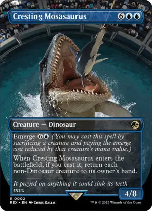 Cresting Mosasaurus