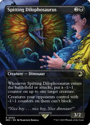 Spitting Dilophosaurus