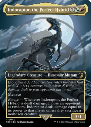 Indoraptor, the Perfect Hybrid