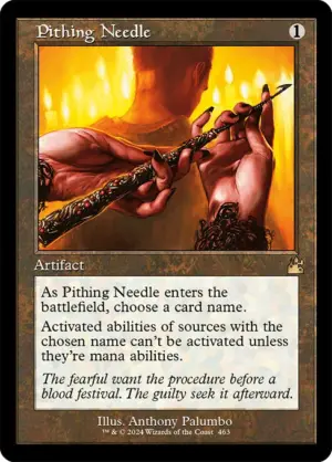 Pithing Needle