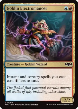 Goblin Electromancer