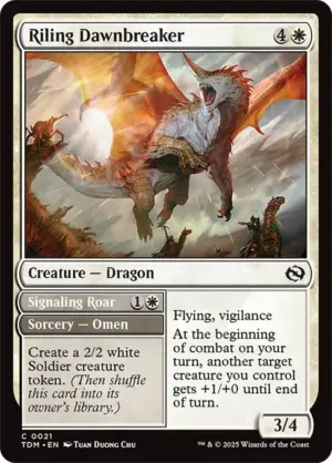 Riling Dawnbreaker // Signaling Roar