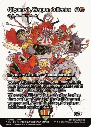 Gilgamesh, Weapon Collector