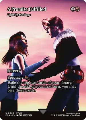 A Promise Fulfilled
