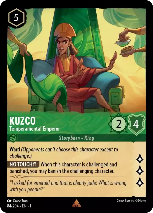 Kuzko - Temperamental Emperor