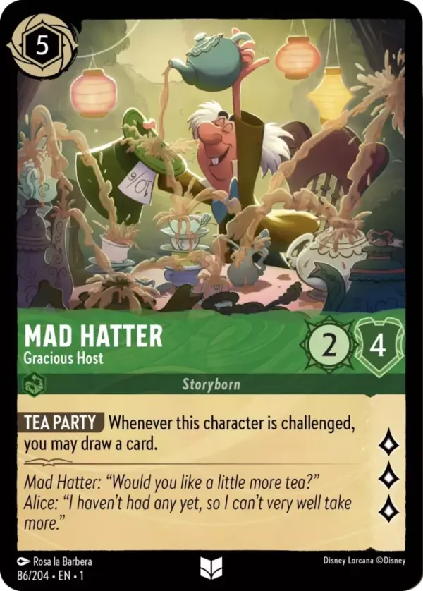 Mad Hatter - Gracious Host