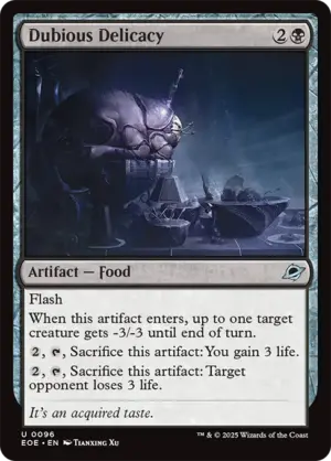 Dubious Delicacy