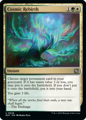 Cosmic Rebirth