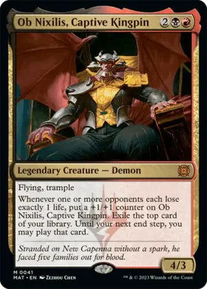 Ob Nixilis, Captive Kingpin