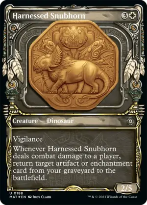Harnessed Snubhorn