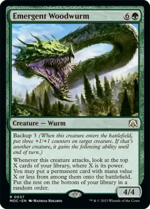 Emergent Woodwurm