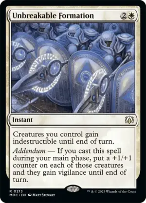 Unbreakable Formation