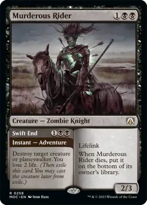 Murderous Rider // Swift End