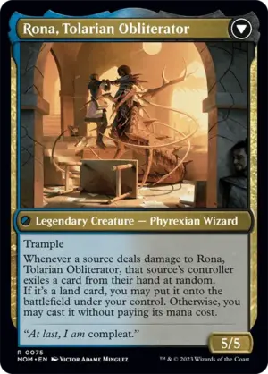 Alternative view of Rona, Herald of Invasion