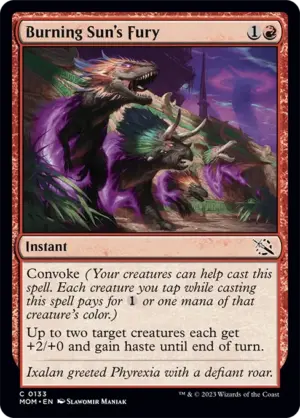 Burning Sun's Fury