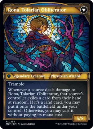 Alternative view of Rona, Herald of Invasion