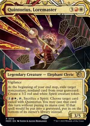Quintorius, Loremaster