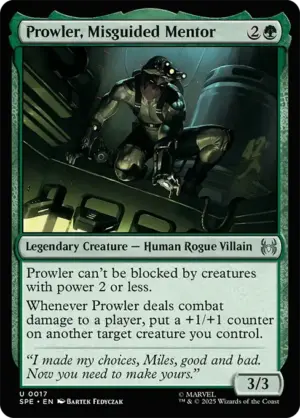 Prowler, Misguided Mentor
