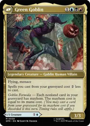 Alternative view of Norman Osborn // Green Goblin